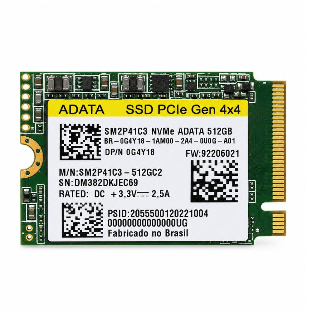 内蔵型SSD M.2 2230 512GB Gen4x4 PCIe 3.0 SSD SSD ADATTA 512GB M.2 2230 NVMe Gen4x4 | Amazon.com.br